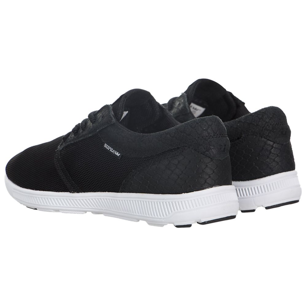 Chaussures Running Supra Hammer Run Noir Black/White Homme | TOA-77750445